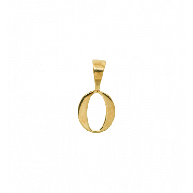 INITIAL CHARM O - Anhänger - gold