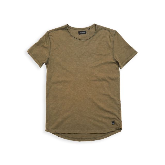 KONRAD SLUB - T-Shirt - army