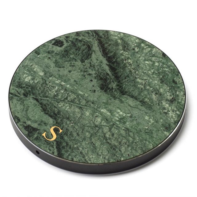 CIRCLE MARBLE - Wireless Charger - taiwan green