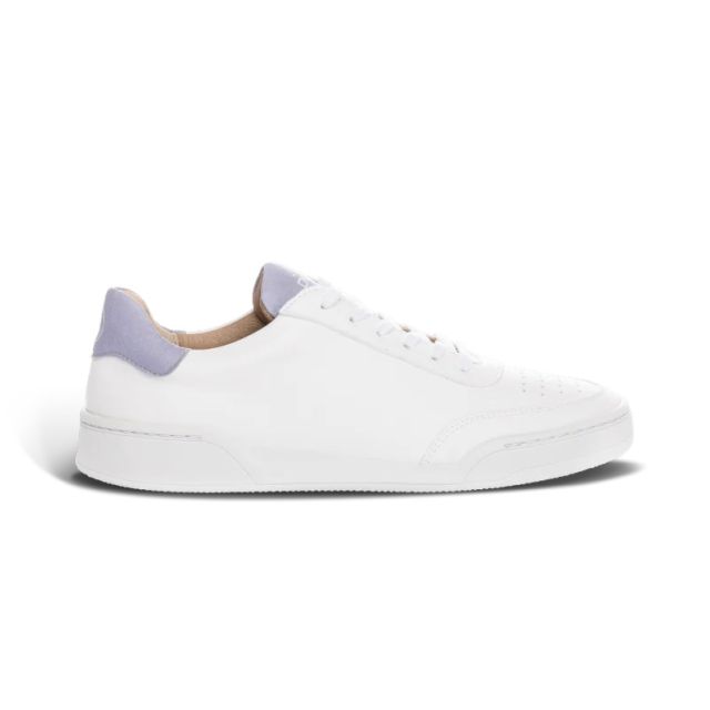 MOD. 3 - Sneaker - white, lavender (VEGAN)