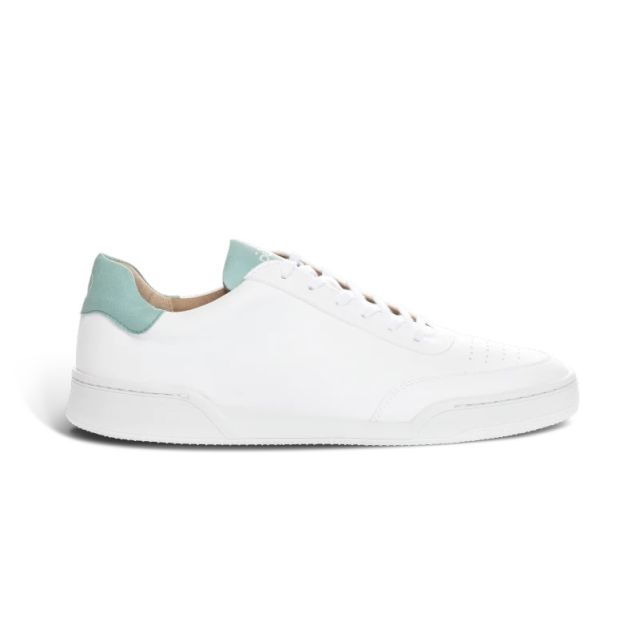 MOD. 3 - Sneaker - white, mint (VEGAN)