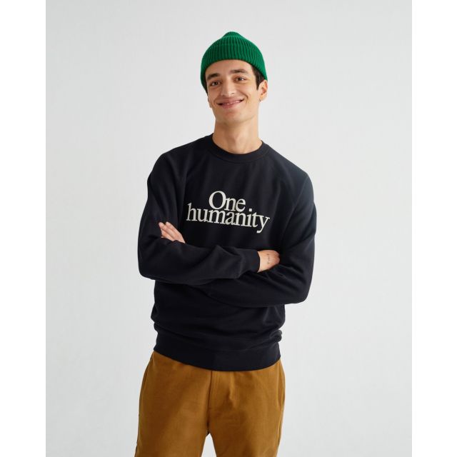 ONE HUMANITY - Pullover - black